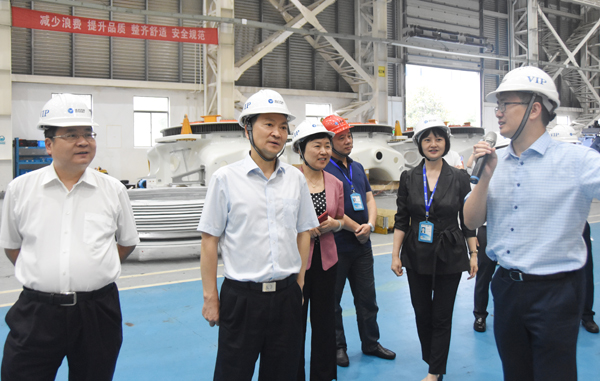 杭州市委常委、常務(wù)副市長戴建平一行調(diào)研運(yùn)達(dá)股份
