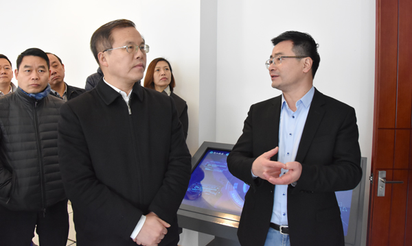 杭州市委常委、余杭區(qū)委書記毛溪浩一行蒞臨我司考察調(diào)研